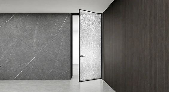 aluminum swing doors