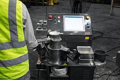 Slag tester