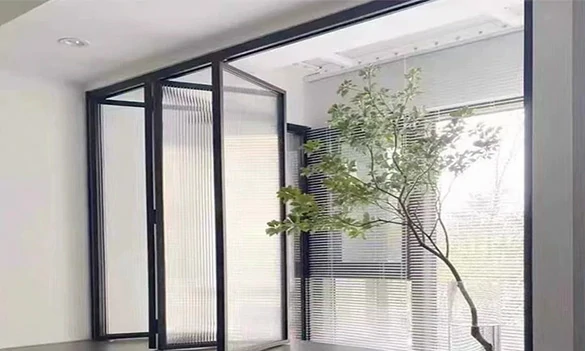 Slim frame aluminium bifold doors