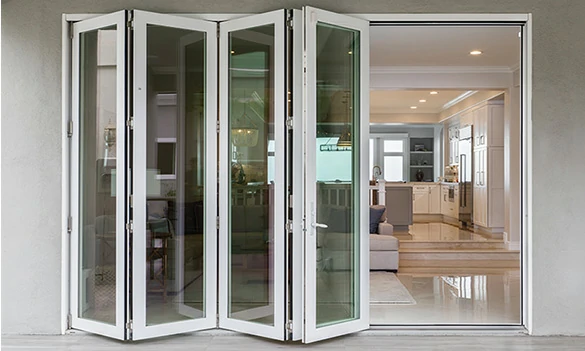 4-panel aluminium bifold doors