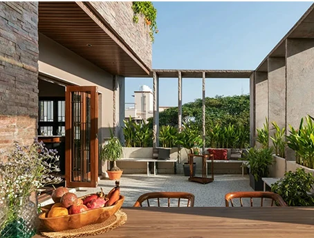 Aluminium bifold doors for Patio and garden openings