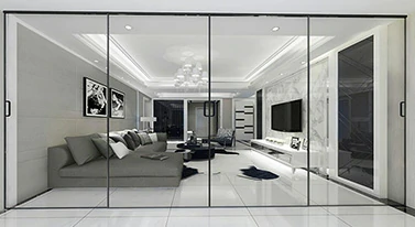 Slim-Frame Aluminum Sliding Door