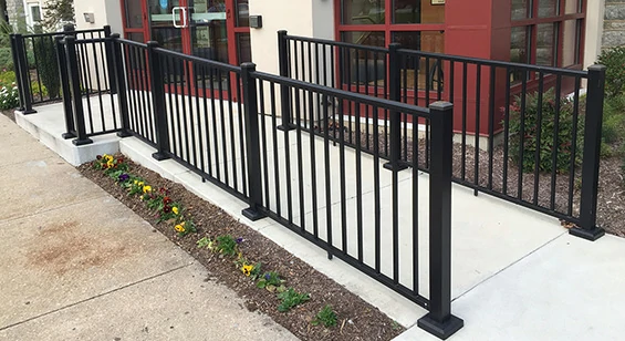 Commercial Safety Fence and Railing System