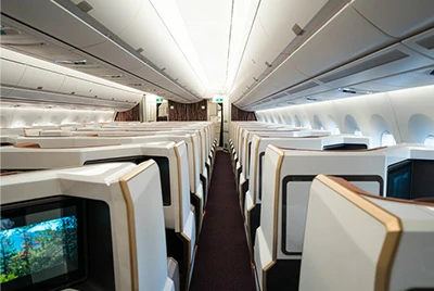 Aramid honeycomb core for aerospace and aviation interior sandwich panels