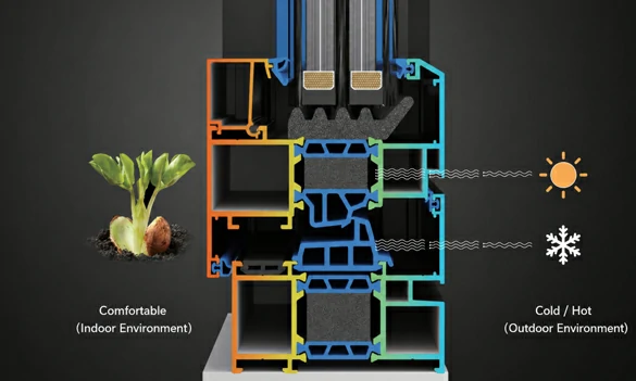 Glass and Thermal Configuration