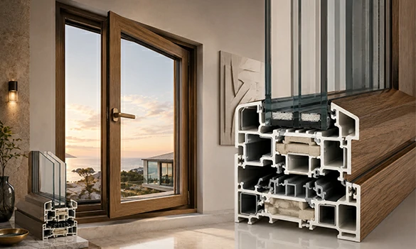 Aluminum-Plastic Co-Extruded System Windows