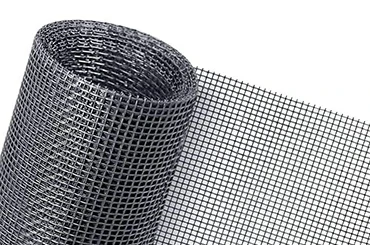 Stainless steel mesh screen for durable aluminum bifold window protection