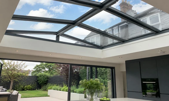 Aluminium-Dachlaterne und Pyramideendachfenster für architektonische Verglasung