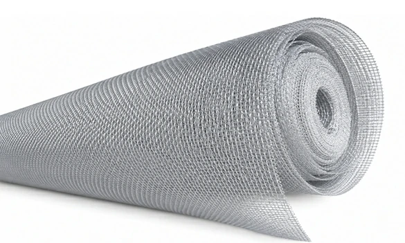 Aluminum wire for window screen mesh production