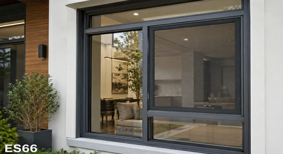 Integrated aluminum window and screen system for OEM window projects