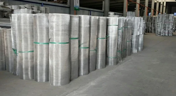 Aluminum alloy wire for window screen mesh production