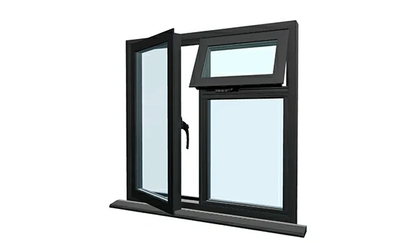 Heavy-duty commercial aluminium window frames