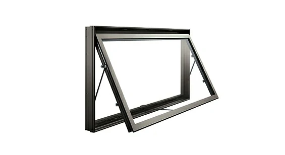 Powder coated aluminium awning windows