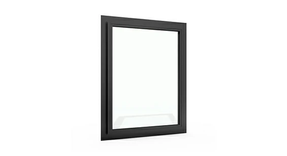 Powder coated aluminium fixed windows