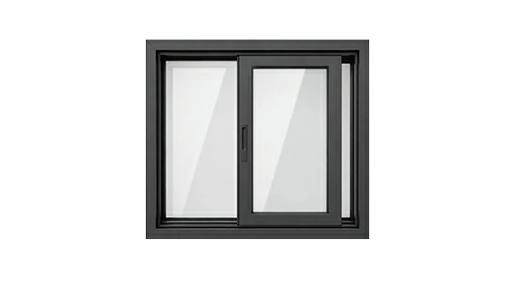 Powder coated aluminium sliding windows