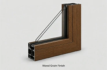 Textured finish