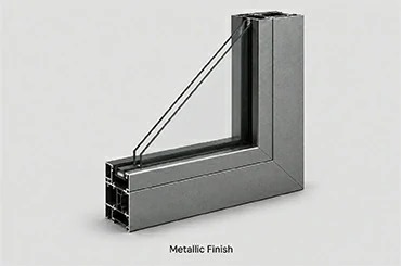 Metallic finish