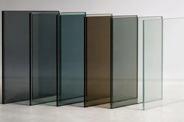 Tinted privacy glass option for aluminum clad wood windows