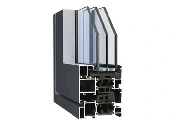 Triple glazing option for high insulation aluminum clad wood windows