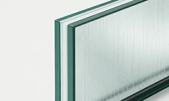 Frosted, tinted and decorative glass