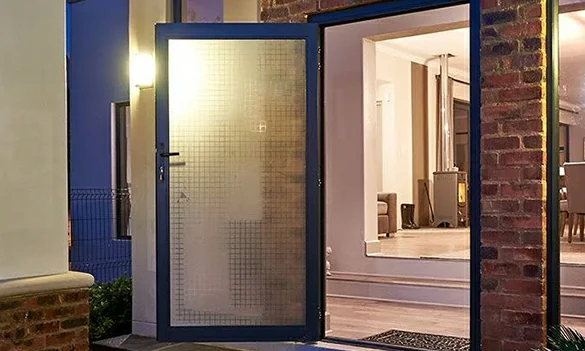 Single-Leaf Aluminium Hinged Doors