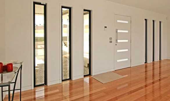 Thermal break aluminum fixed windows