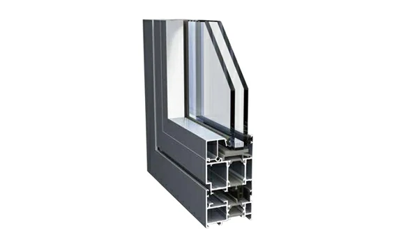 ES65 standard thermal break aluminum casement window