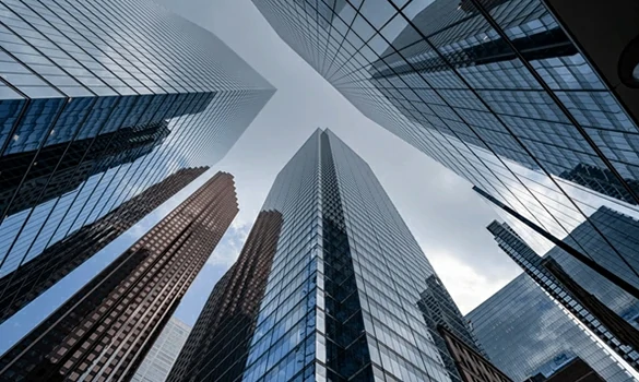 High-rise office buildings