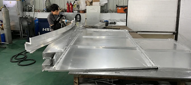 Panel Fabrication and Forming Support