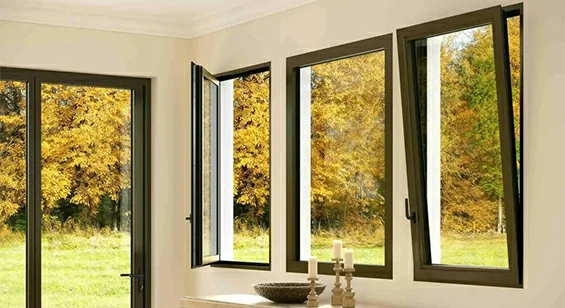 Tilt-Turn Aluminium Acoustic Windows