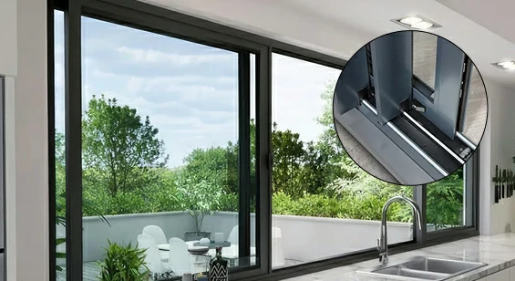 Three-Track / Large-Opening Sliding Windows