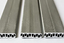 Microchannel folded tube