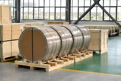 High-strength, high-toughness aluminum thin sheet support