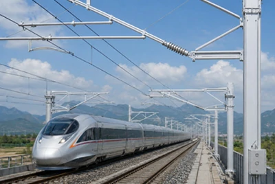 High-Speed Rail Catenary Supports