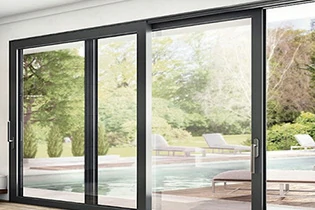 Aluminium Hinged Doors