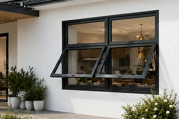 Aluminum Double-Hung Windows