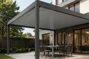 Hardtop Louvered Roof Gazebo