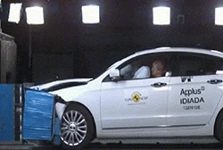 Crash test barrier (MDB, ODB, etc.)