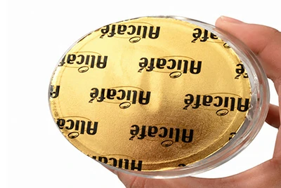 Printed and anti-counterfeit aluminum foil induction liners