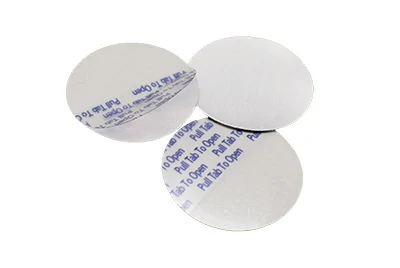 Partially揭peel easy-tear aluminum foil induction liner
