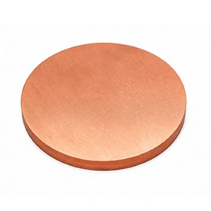Circular Planar Copper Sputtering Target