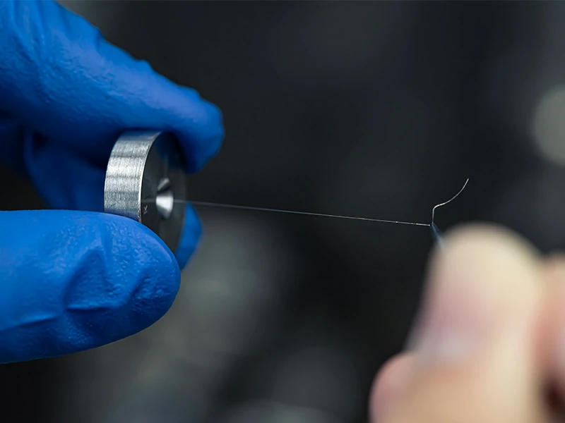 Bonding wire tensile strength inspection