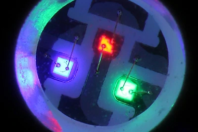 SMD RGB LED package for displays