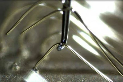 Bonding wire pull test for package reliability inspection