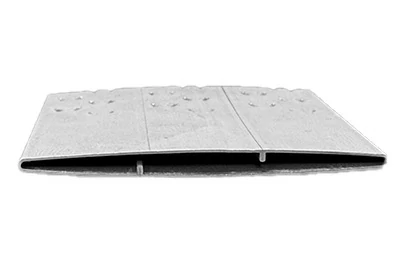Three-channel HF welded B-type aluminum radiator tube