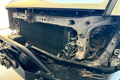 B-type aluminum tube for heavy-duty radiator core