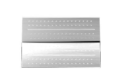 Free-end aluminum hourglass tube
