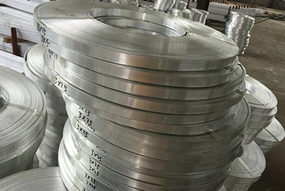3 x 25 mm coiled aluminum busbar from an actual supply batch