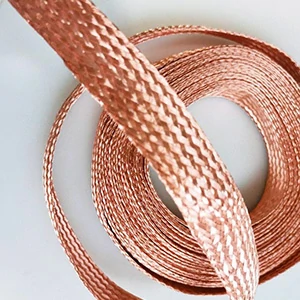 Flat Copper Braid