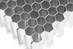 standard hexagonal honeycomb cell structure